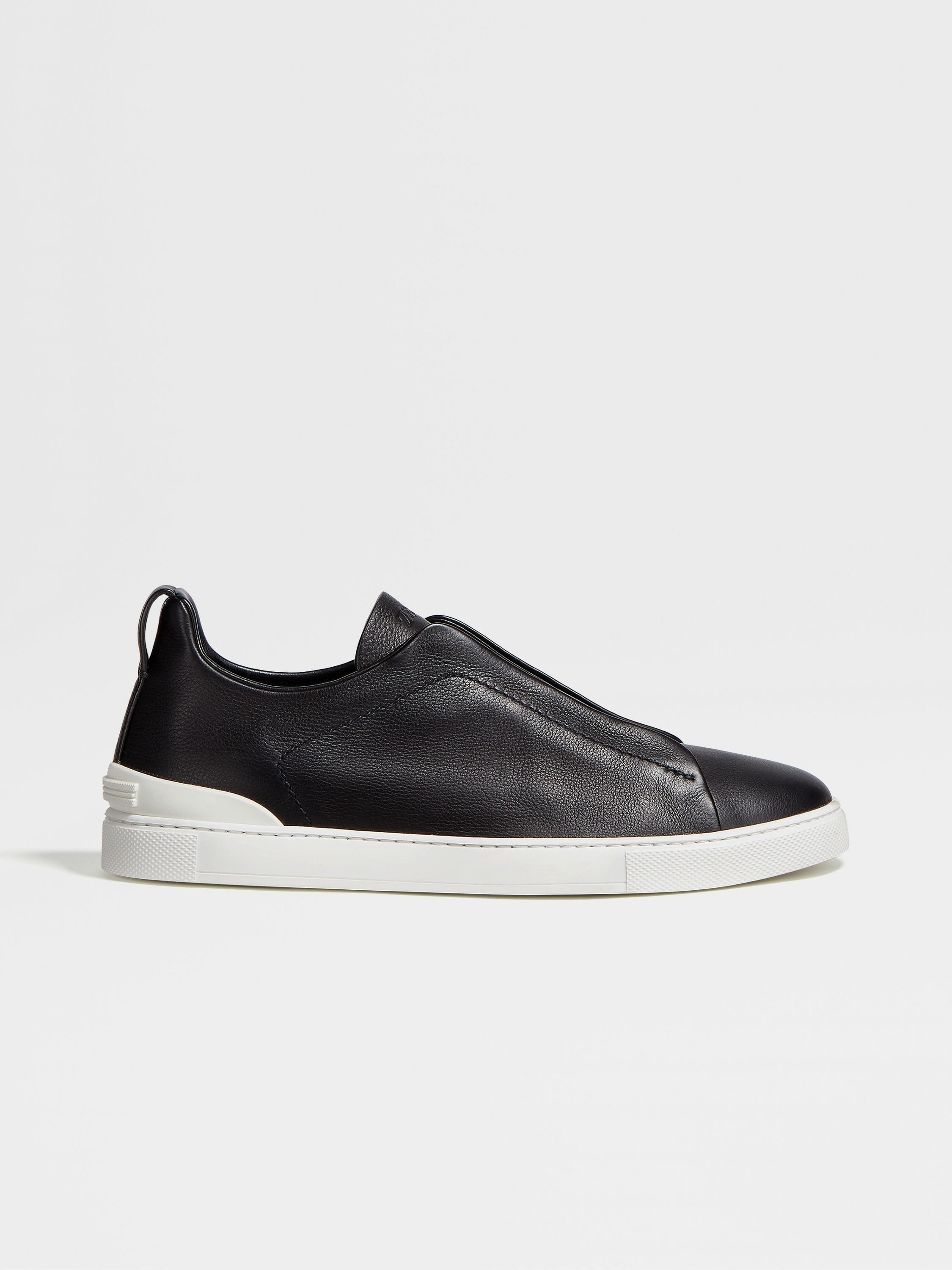 Zegna triple stitch black/white sole
