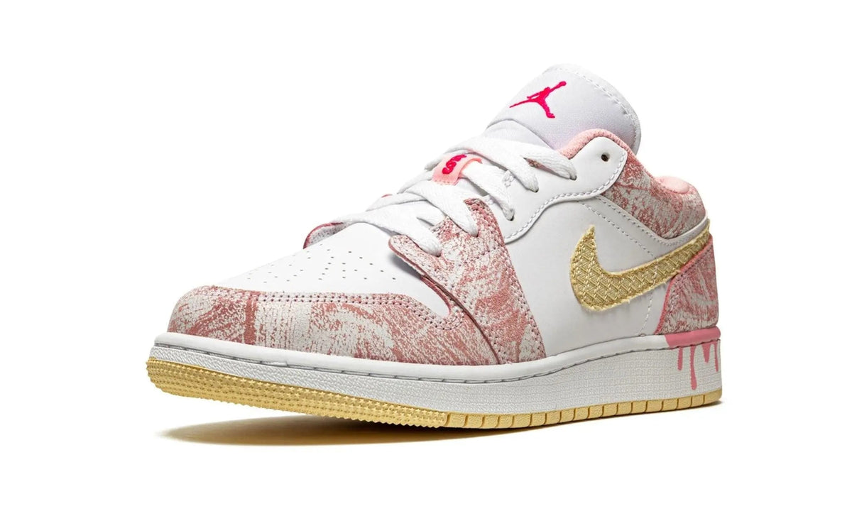 AIR JORDAN 1 LOW SE GS "Paint Drip"