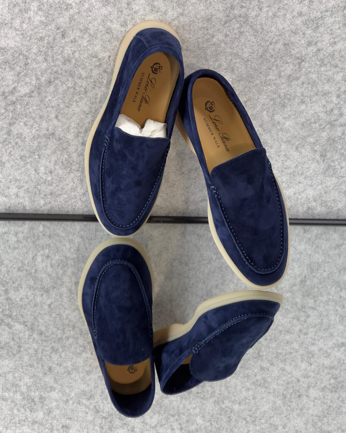 Loro Piana Summer Walk Dark blue