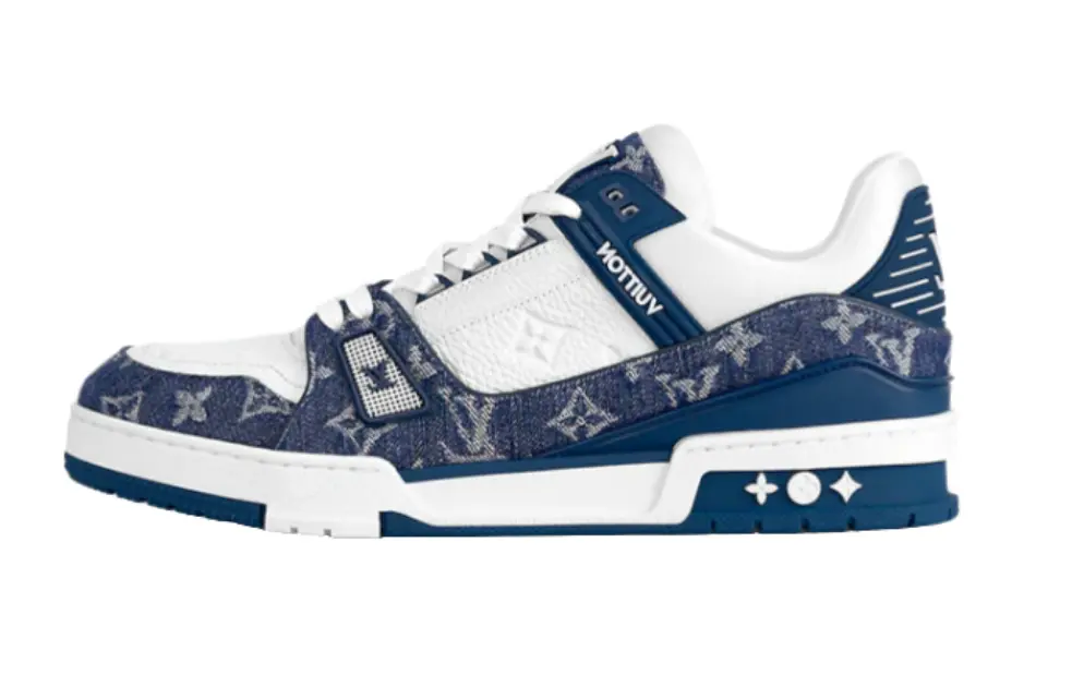 Louis Vuitton Tranier Sneakers "Blue"