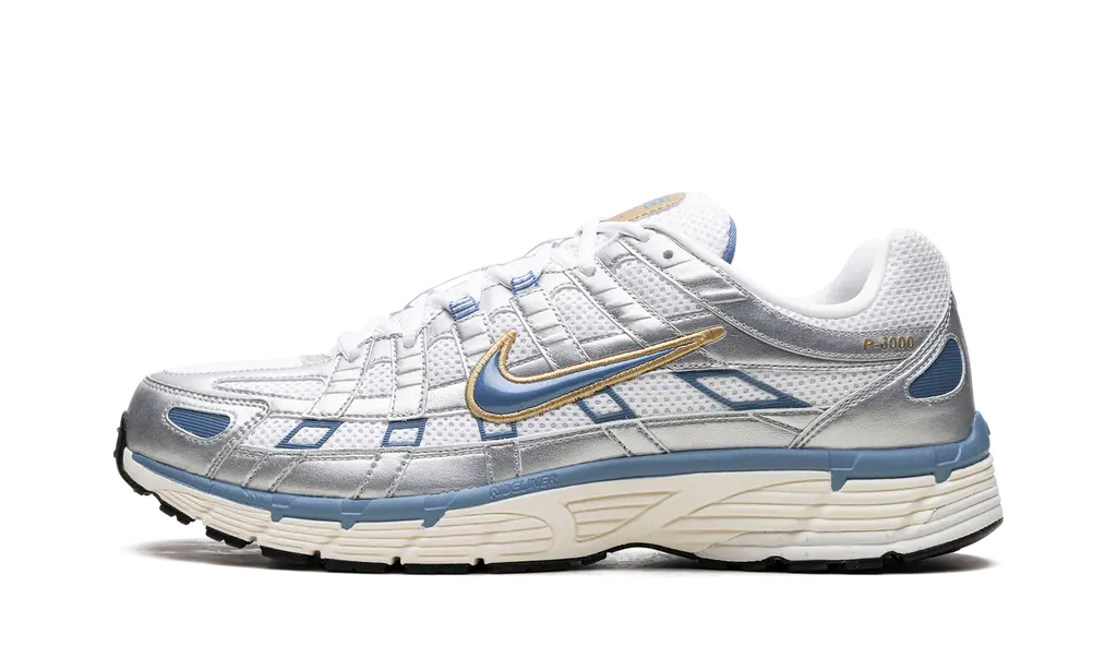 Nike P-6000 "METALLIC SILVER AEGEAN STORM"