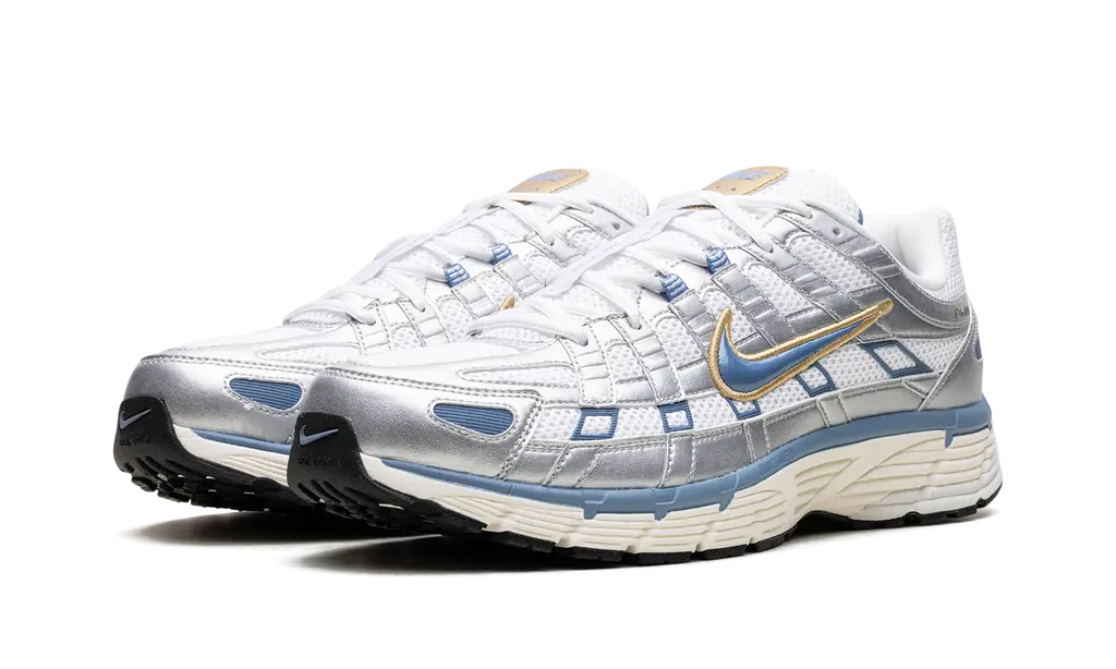 Nike P-6000 "METALLIC SILVER AEGEAN STORM"