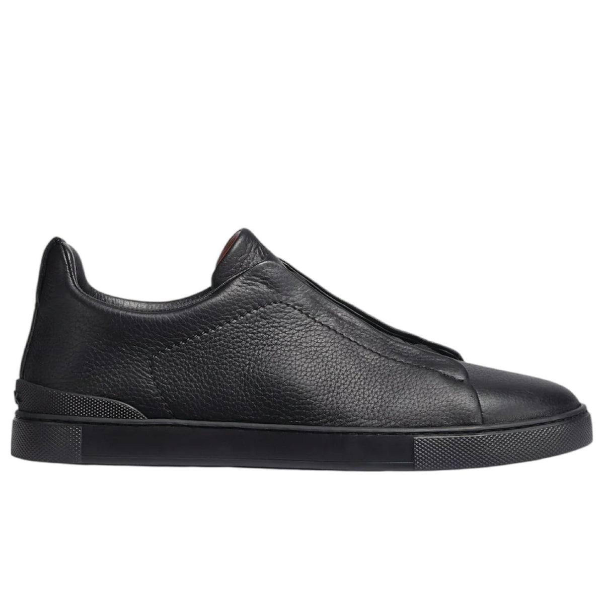 Zegna triple Stitch black