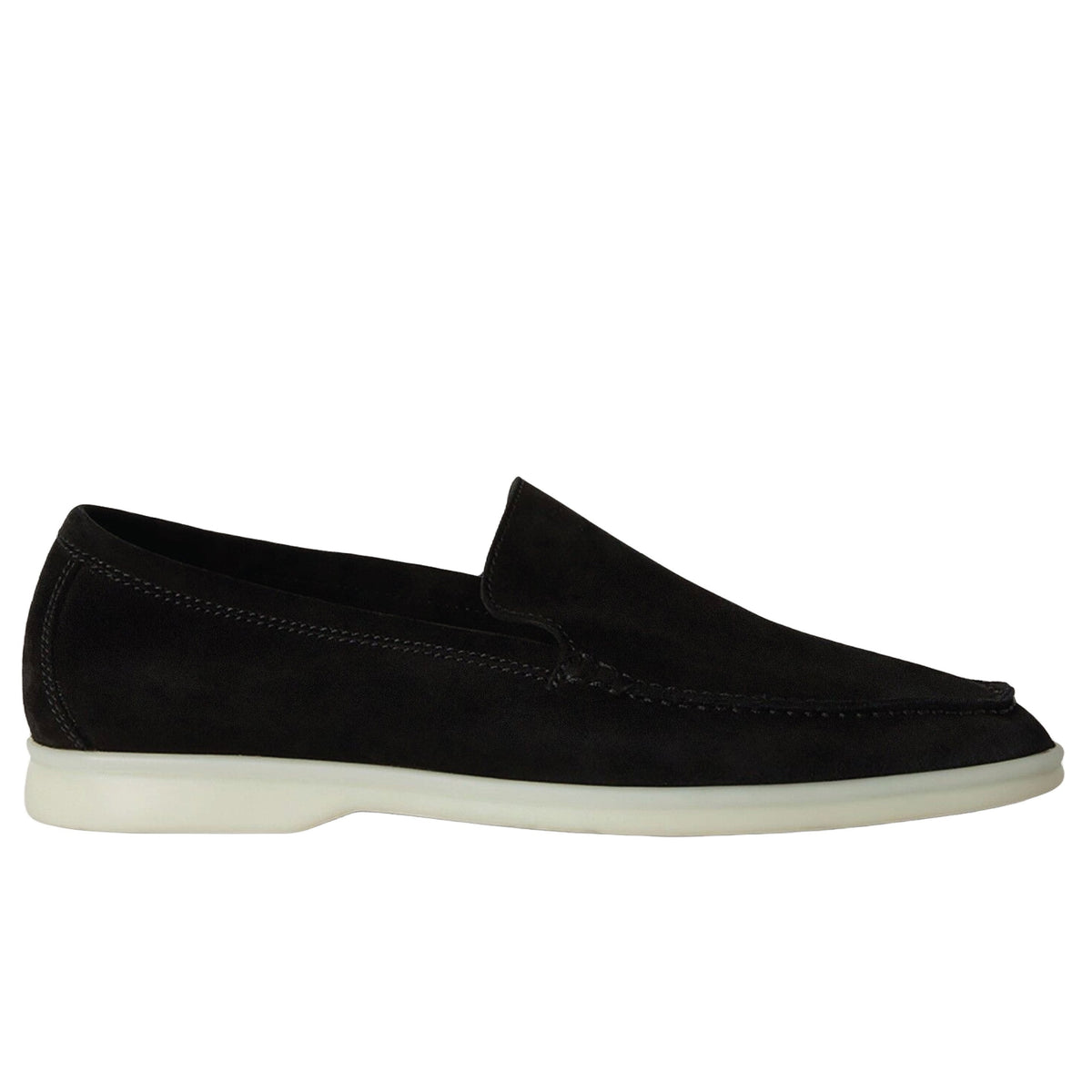 Loro piana Summer Walk Loafer Suede Black