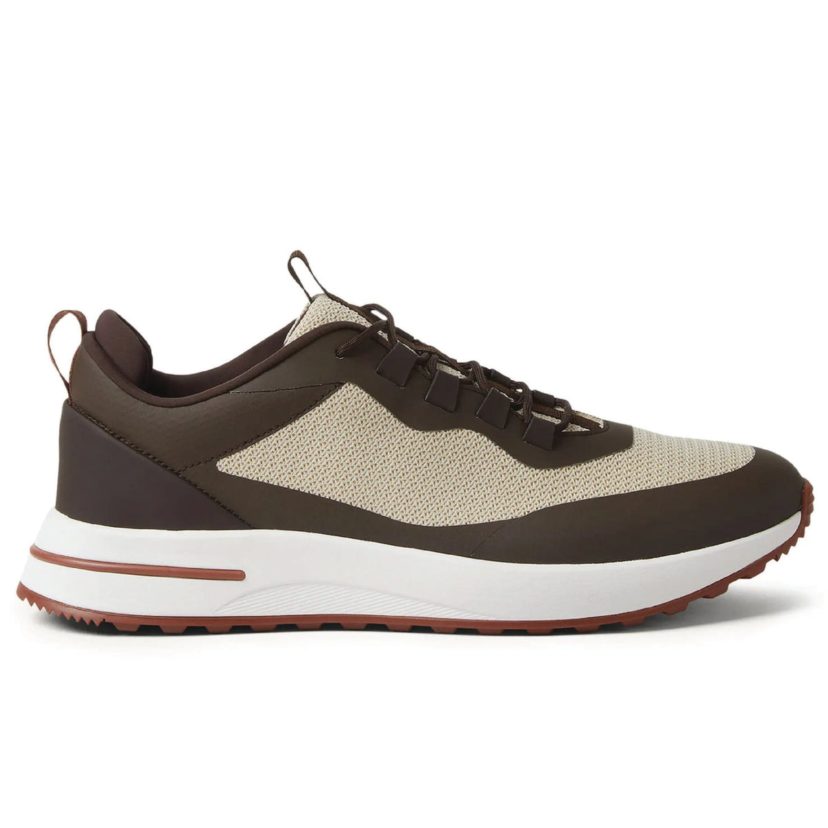Loro Piana Week End Walk Brown White