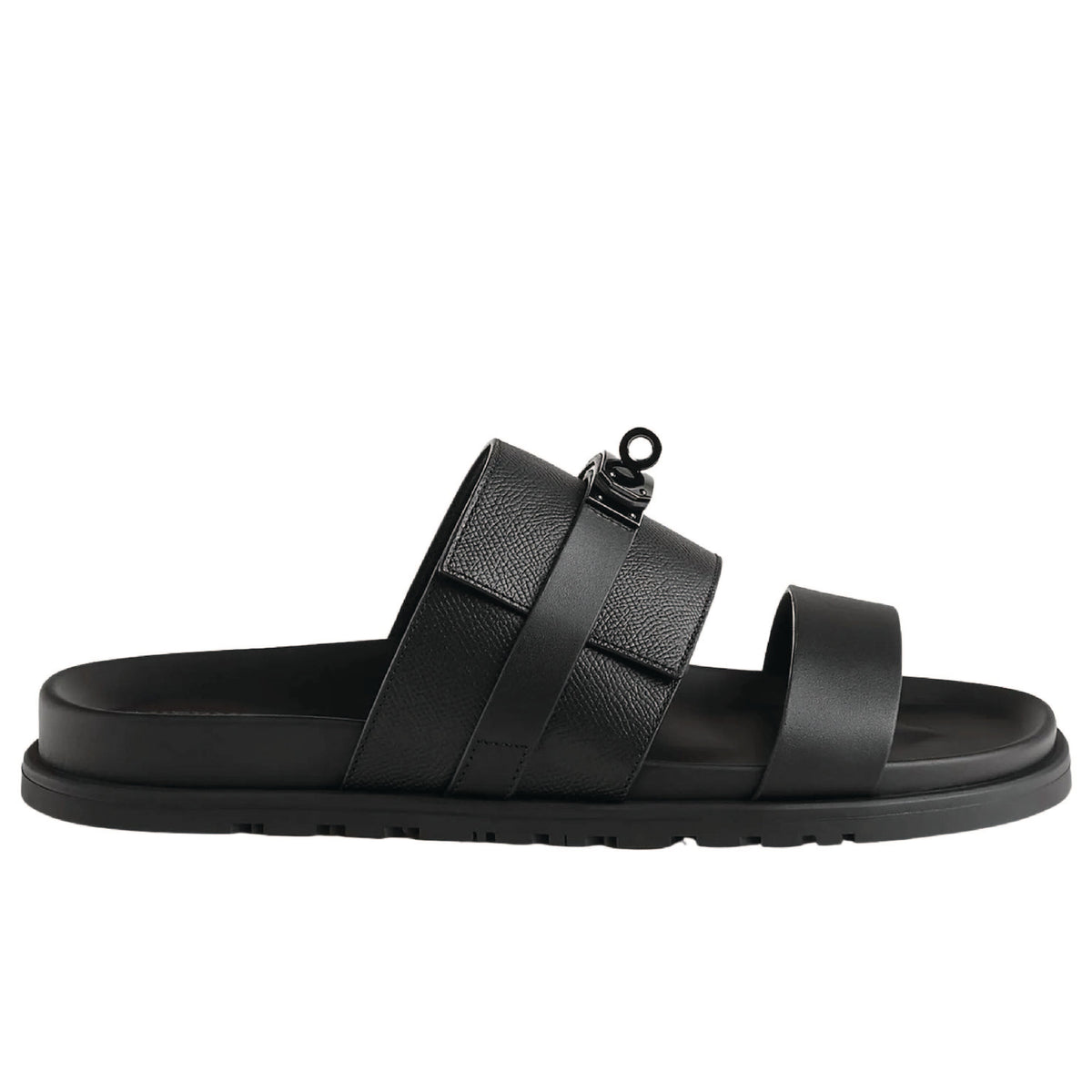 Hermès Jackson sandal calfskin rubber sole leather
