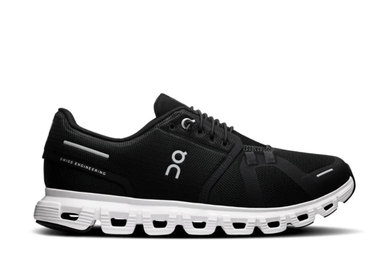 On Cloud 6 - Black/White Colorway