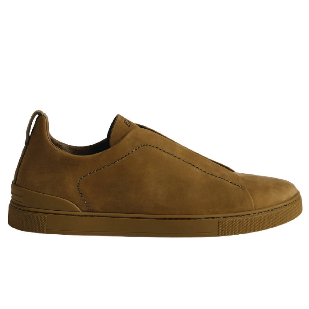 ZEGNA Triple Stitch SECONDSKIN brown nubuck