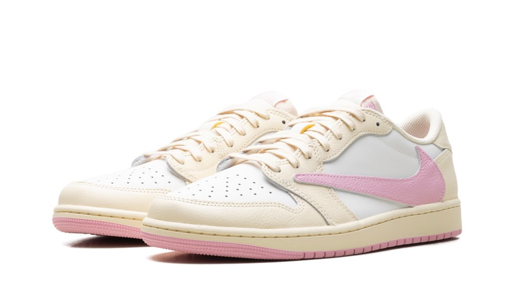 AIR JORDAN 1 LOW OG "TRAVIS SCOTT - SHY PINK"
