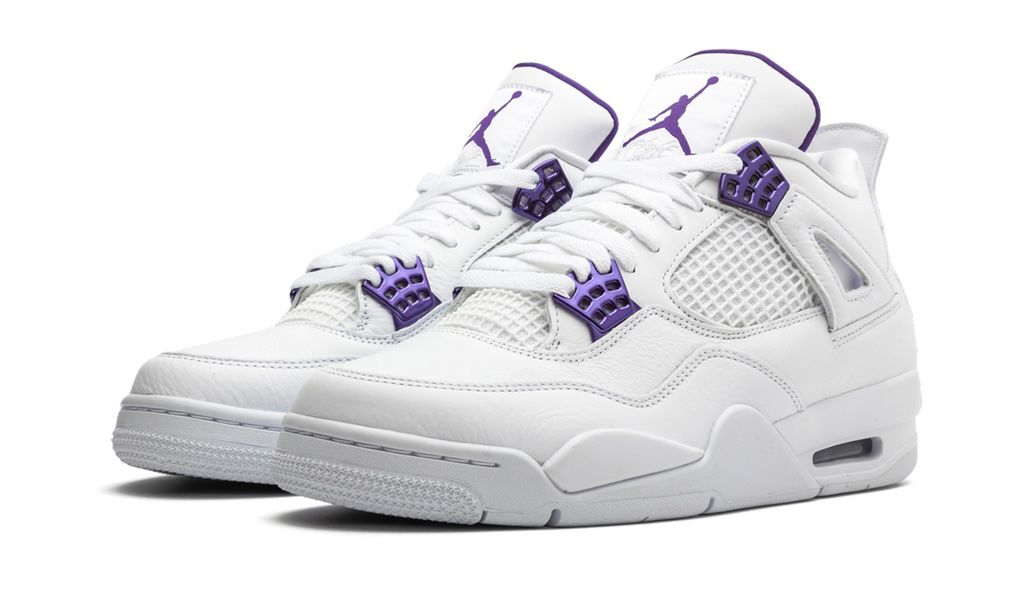 AIR JORDAN 4 RETRO "METALLIC PACK - PURPLE"