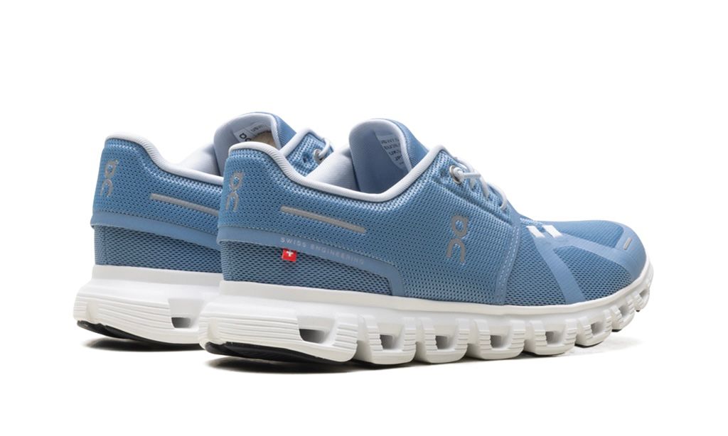 ON RUNNING CLOUD 6 "CHAMBRAY WHITE"
