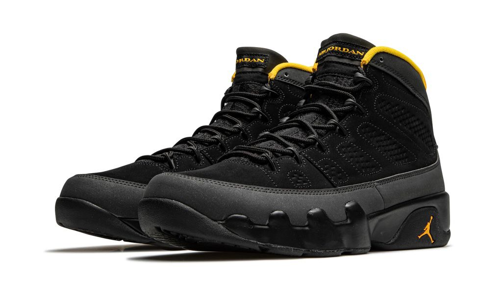 AIR JORDAN 9 RETRO "UNIVERSITY GOLD"