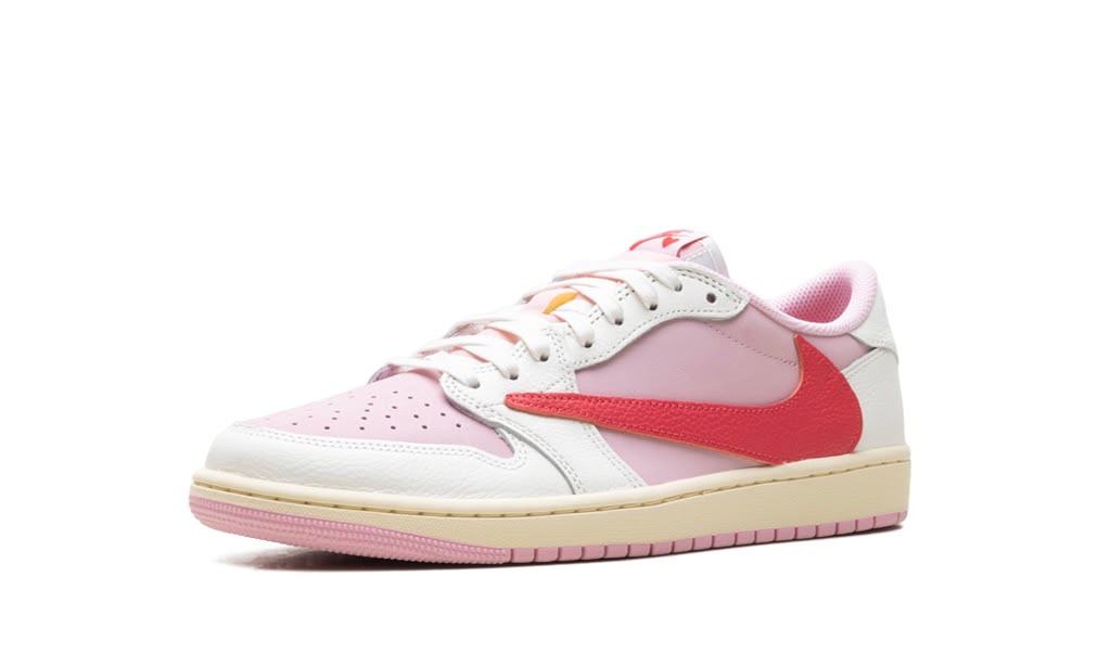 AIR JORDAN 1 LOW OG "TRAVIS SCOTT - TROPICAL PINK"