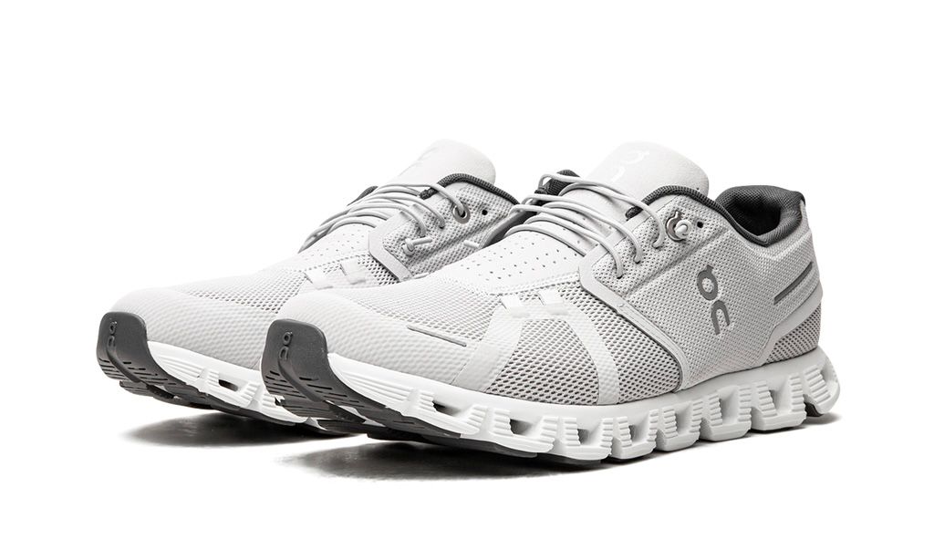 ON RUNNING CLOUD 5 "GLACIER GREY WHITE"