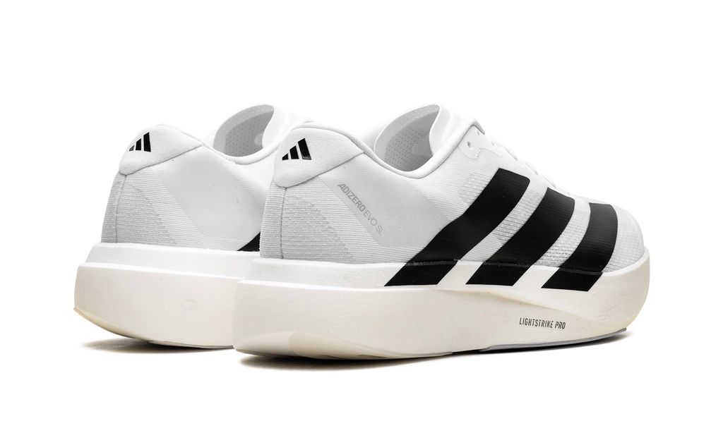 ADIDAS ADIZERO EVO SL "WHITE BLACK"
