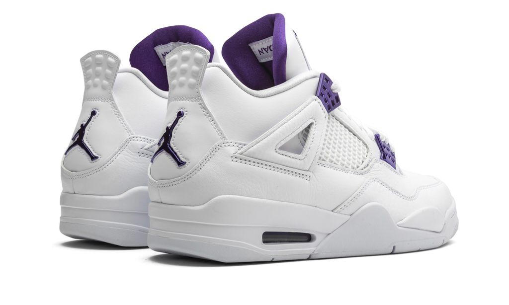 AIR JORDAN 4 RETRO "METALLIC PACK - PURPLE"