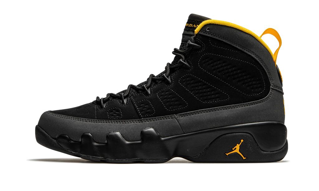 AIR JORDAN 9 RETRO "UNIVERSITY GOLD"