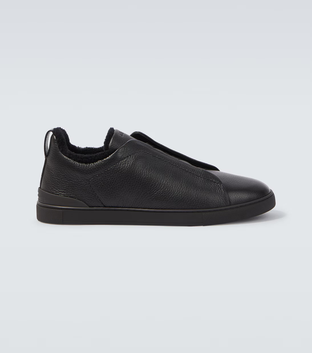 Zegna triple Stitch black