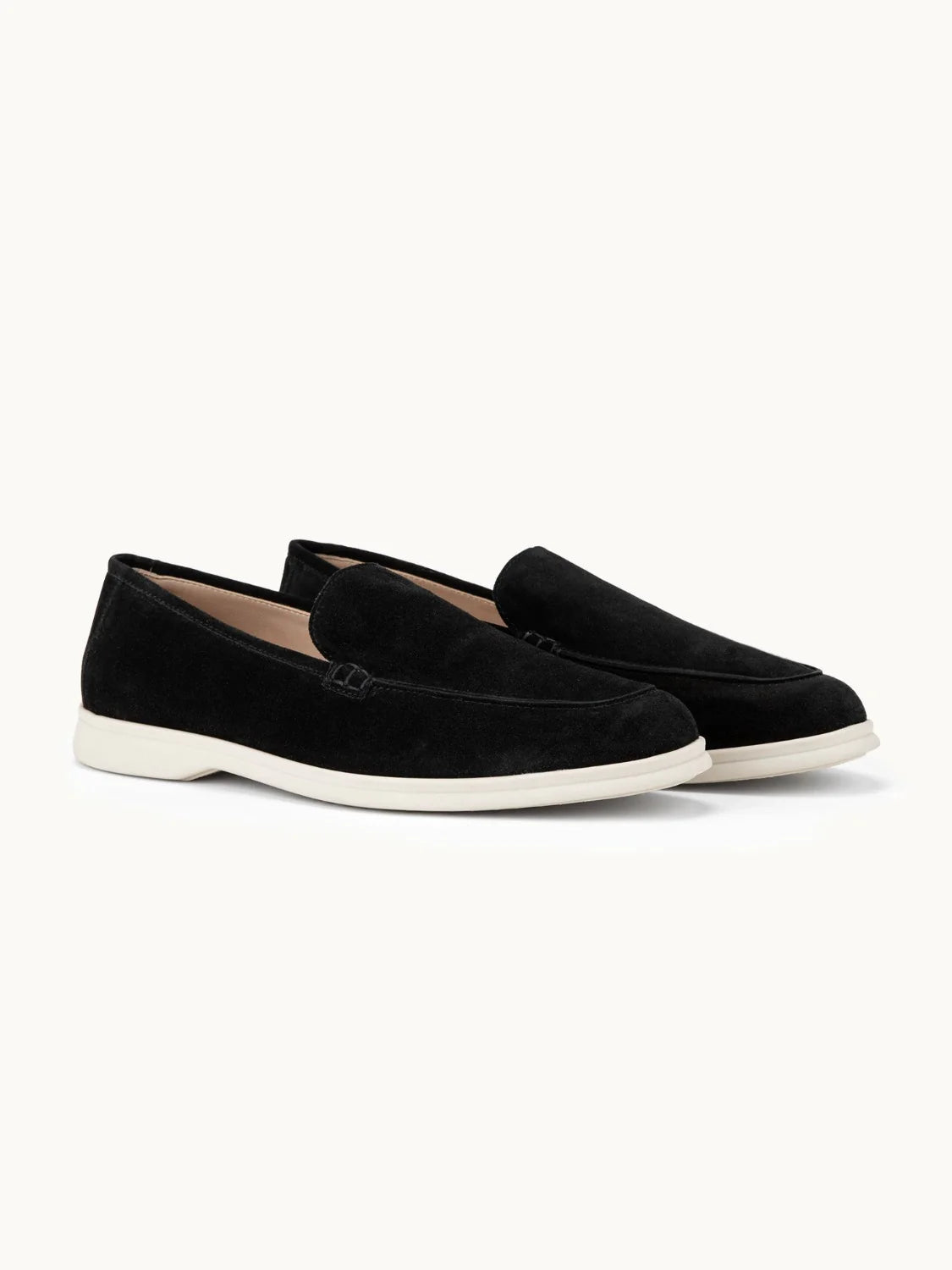 Loro piana Summer Walk Loafer Suede Black