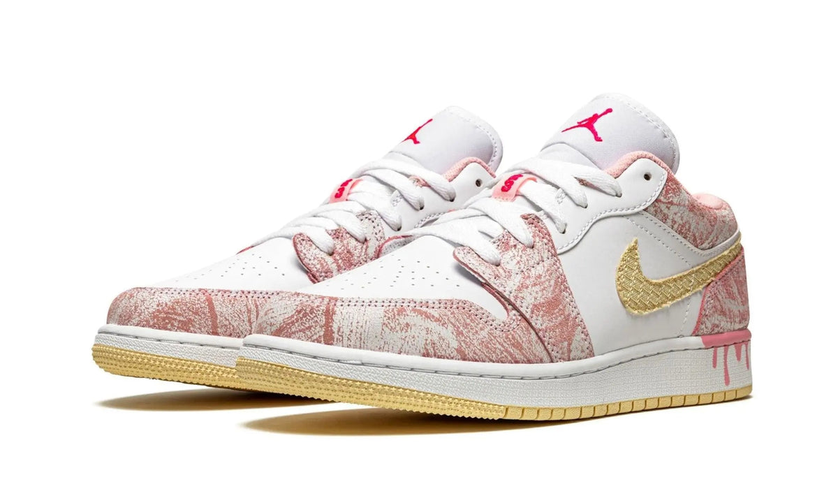 AIR JORDAN 1 LOW SE GS "Paint Drip"