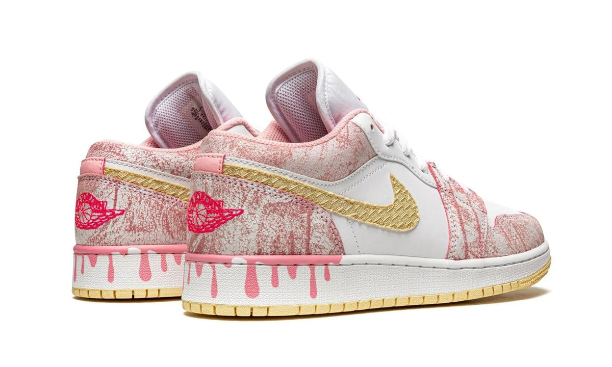 AIR JORDAN 1 LOW SE GS "Paint Drip"
