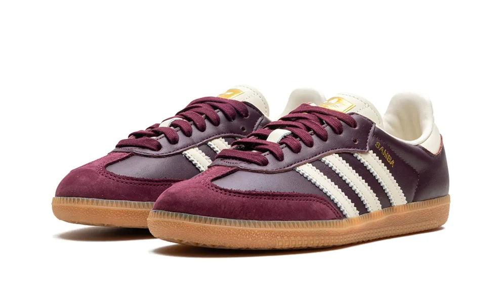 Adidas SAMBA 'Maroon / Cream White'