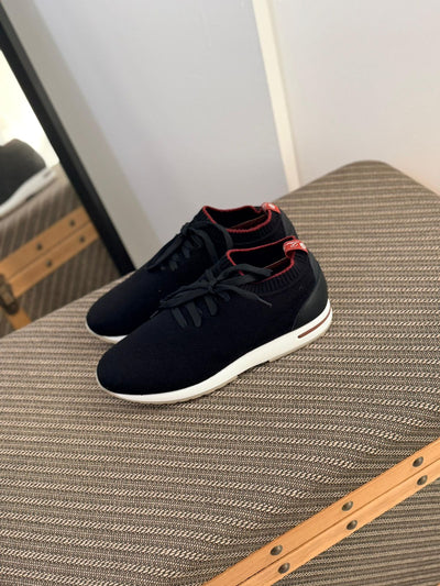 360 LP Flexy Walk Sneaker Wish® Wool Black | Loro Piana