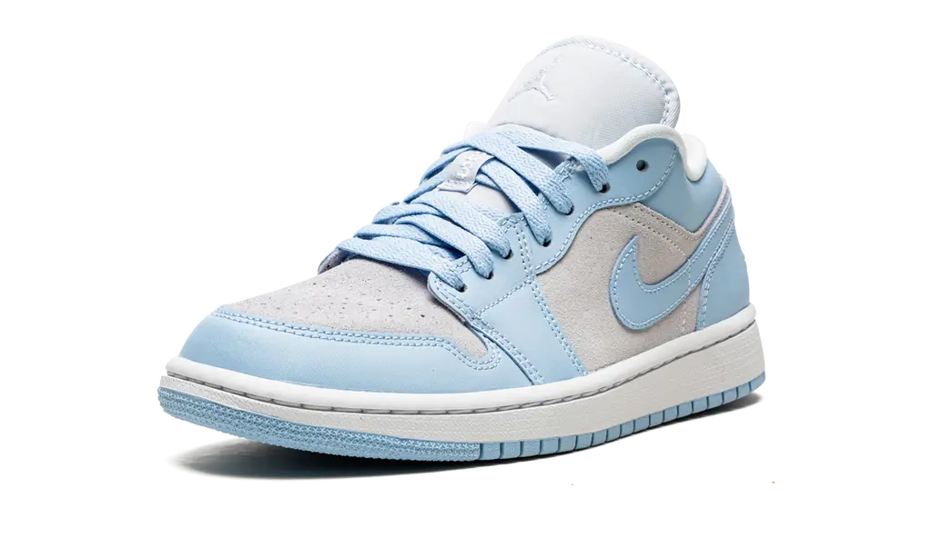 JORDAN 1 LOW "FOOTBALL GREY ALUMINUM"