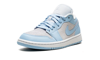 JORDAN 1 LOW "FOOTBALL GREY ALUMINUM"