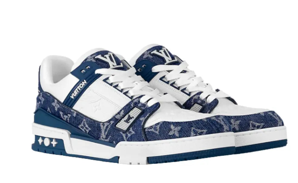 Louis Vuitton Tranier Sneakers "Blue"