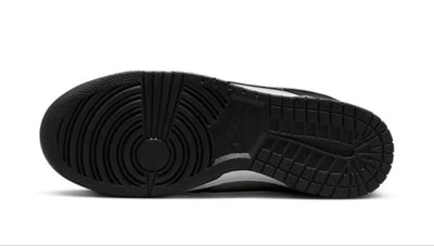 Nike Dunk Low "Black Total Orange Mini Swoosh"