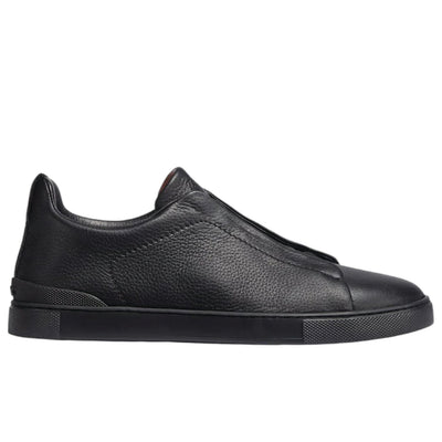 Zegna triple Stitch black