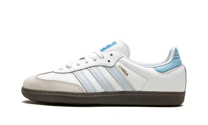 ADIDAS SAMBA WHITE / HALO BLUE