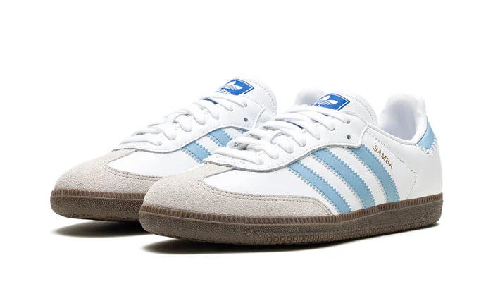 ADIDAS SAMBA WHITE SKY BLUE
