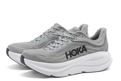 Hoka Bondi 9 in Galactic Grey & Stellar Grey