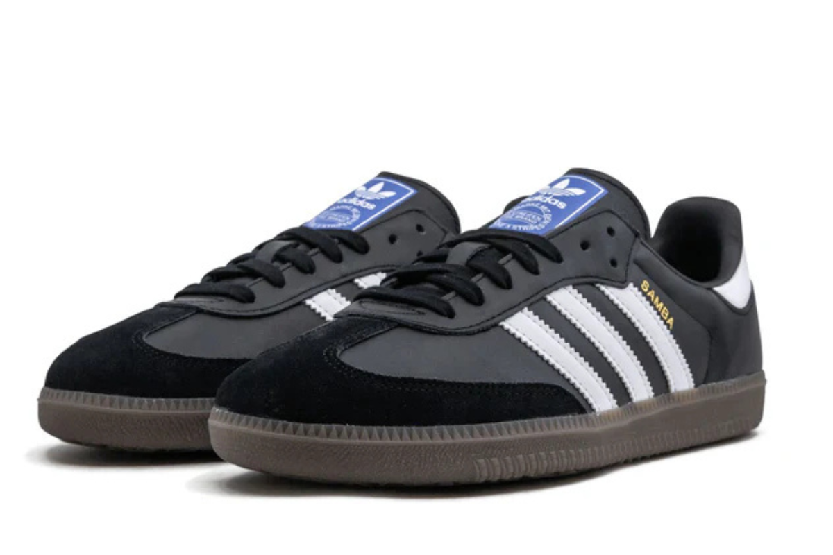 Adidas Samba in "Black/Gum"
