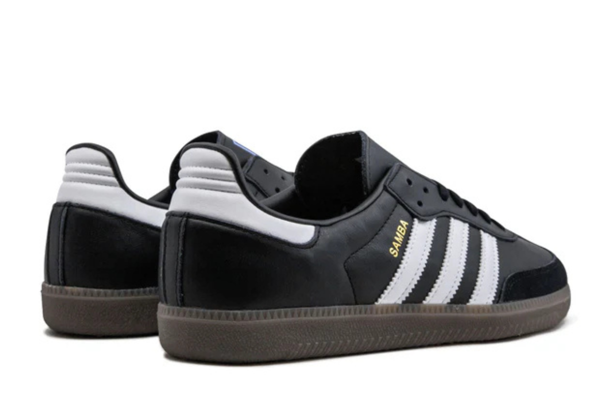 Adidas Samba in "Black/Gum"