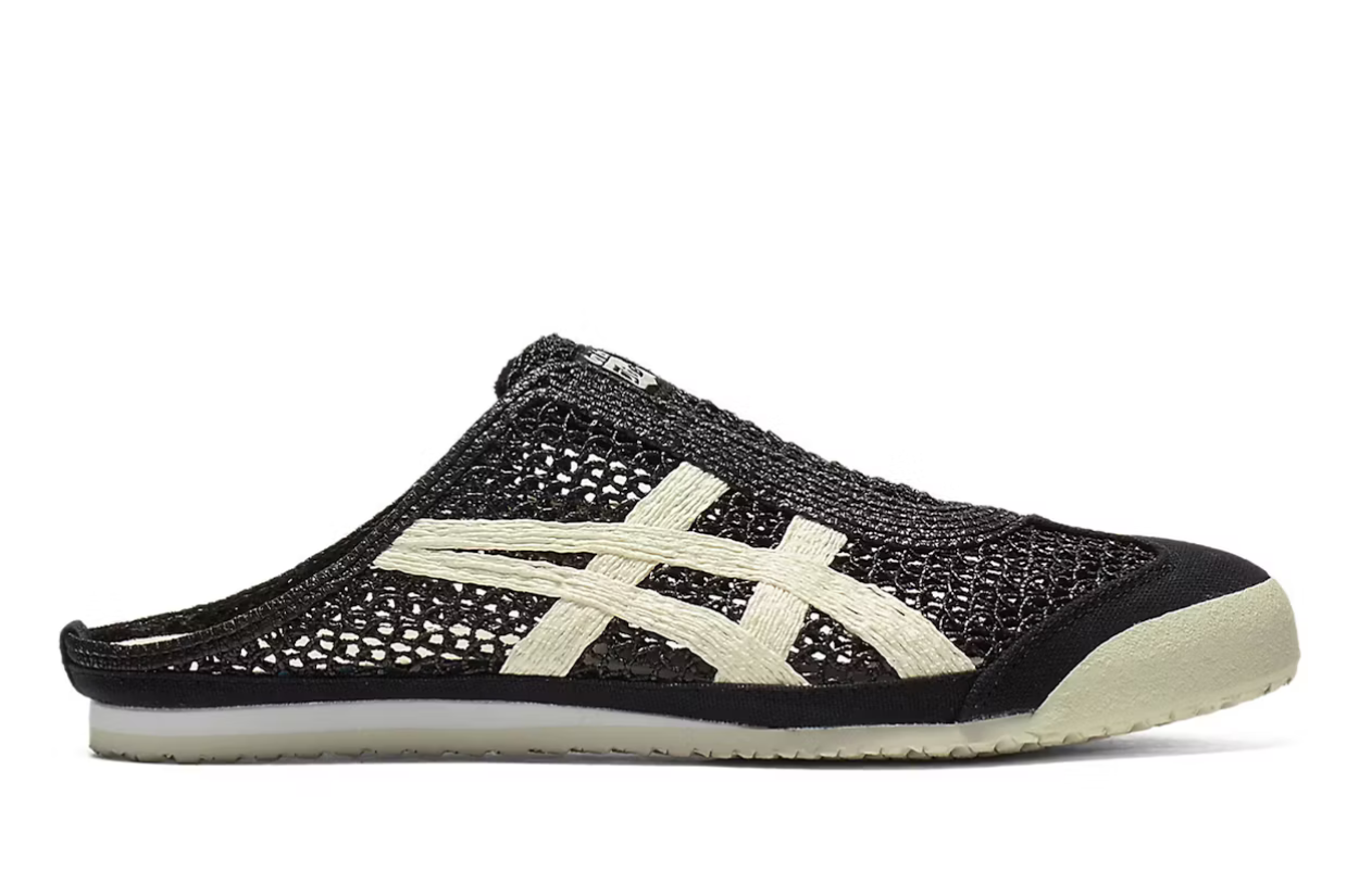 Onitsuka Tiger Mexico 66 Sabot in Black / Cream