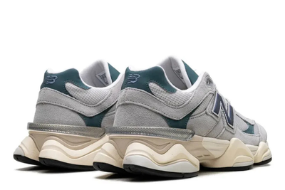 New Balance 9060 in the striking 'Concrete Vintage Indigo New Spruce'
