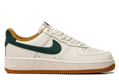 Air Force 1 Low White Green Brown Colorway
