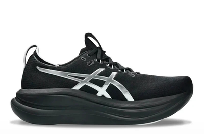 Asics Gel Nimbus 28 Hombre Platinum Black