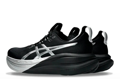 Asics Gel Nimbus 28 Hombre Platinum Black