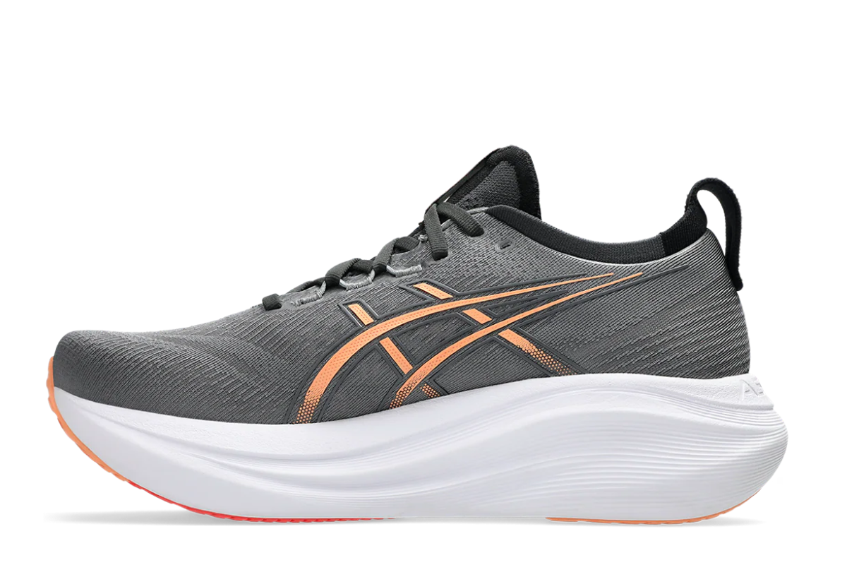 Asics Gel-Nimbus 27 in Carbon/Mojave