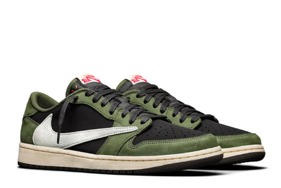 Travis Scott x Air Jordan 1 Low Black Olive Edition