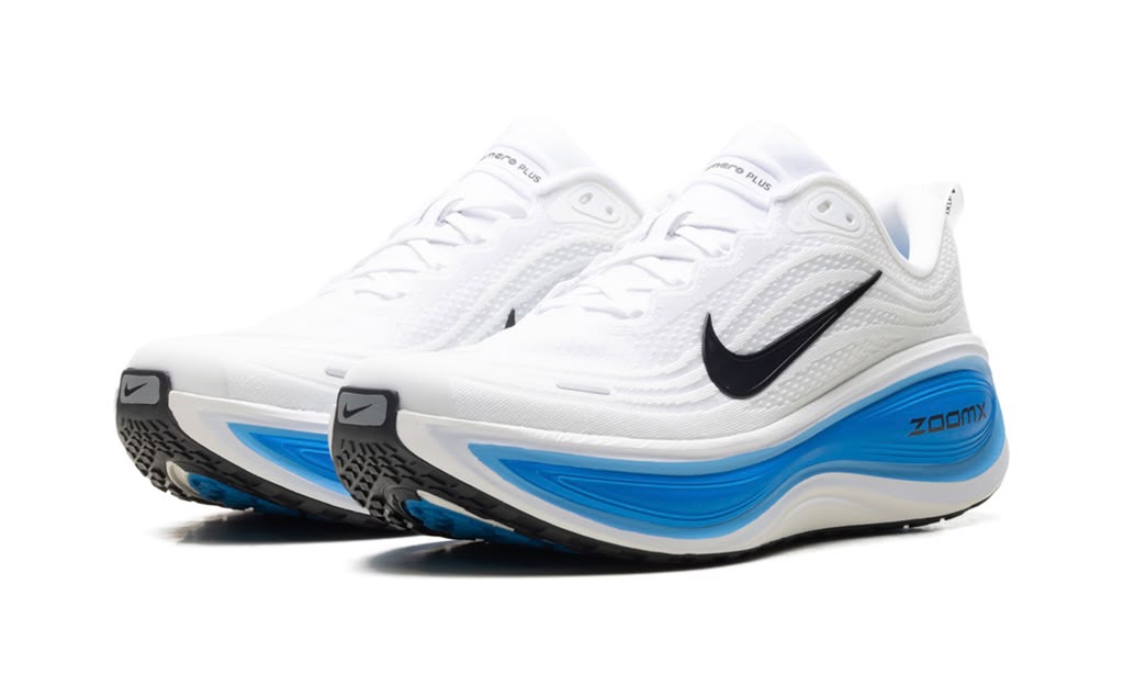 NIKE VOMERO PLUS "WHITE BLUE HERO BLAC"