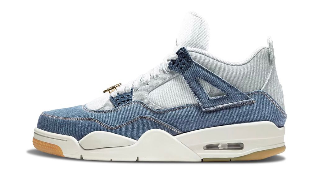 AIR JORDAN 4 "DENIM - WORN BLUE"