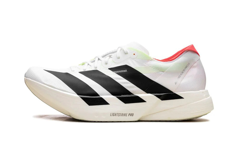 ADIDAS ADIZERO ADIOS PRO 4 WHITE BLACK RED