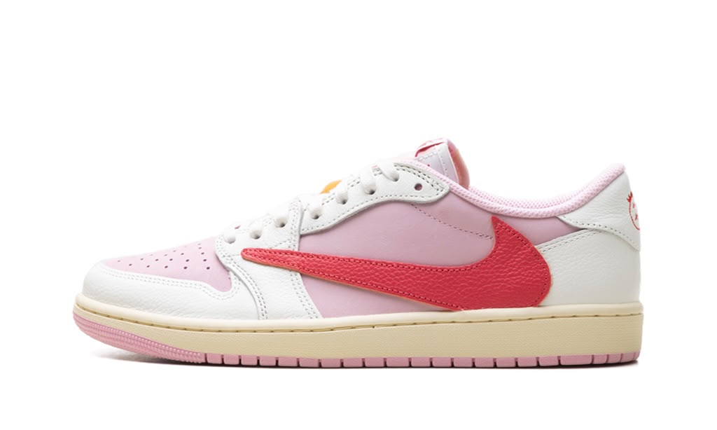 AIR JORDAN 1 LOW OG "TRAVIS SCOTT - TROPICAL PINK"