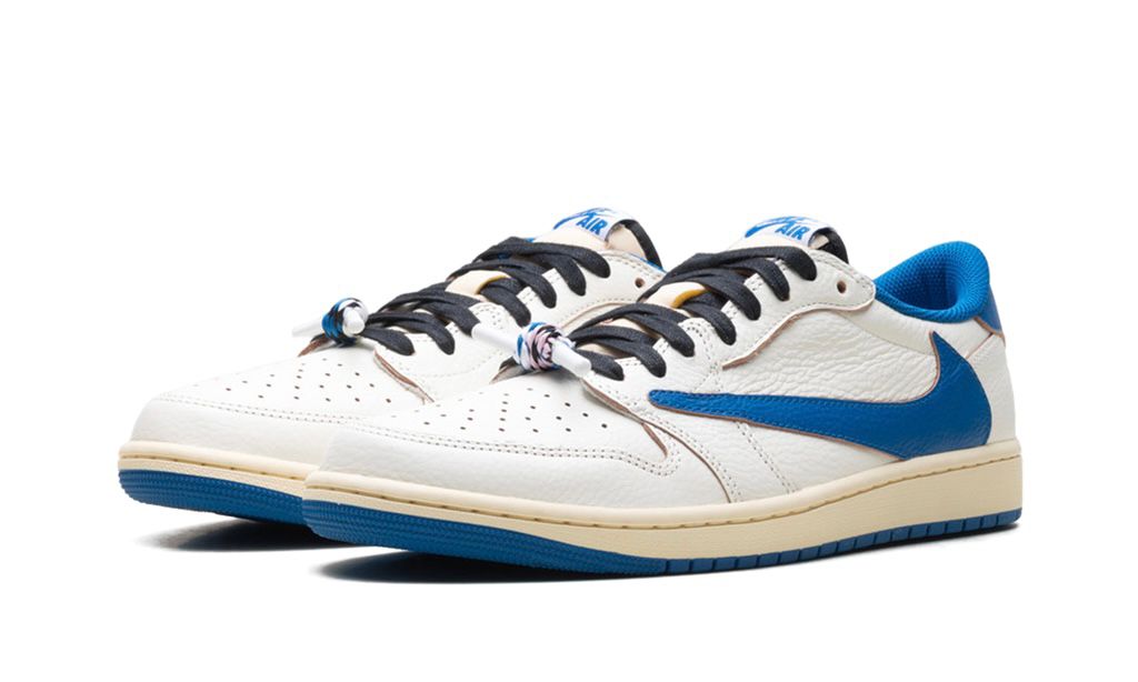 AIR JORDAN 1 LOW "TRAVIS SCOTT - FRAGMENT - SAIL"