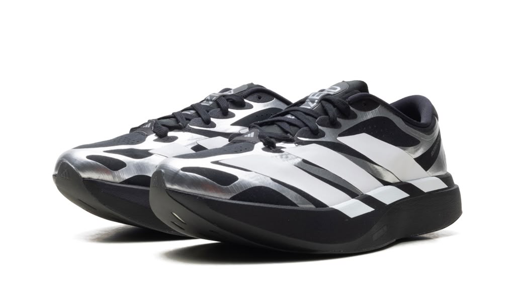 ADIDAS ADIZERO EVO SL EXO "CORE BLACK / CLOUD WHITE / IRON METALLIC"